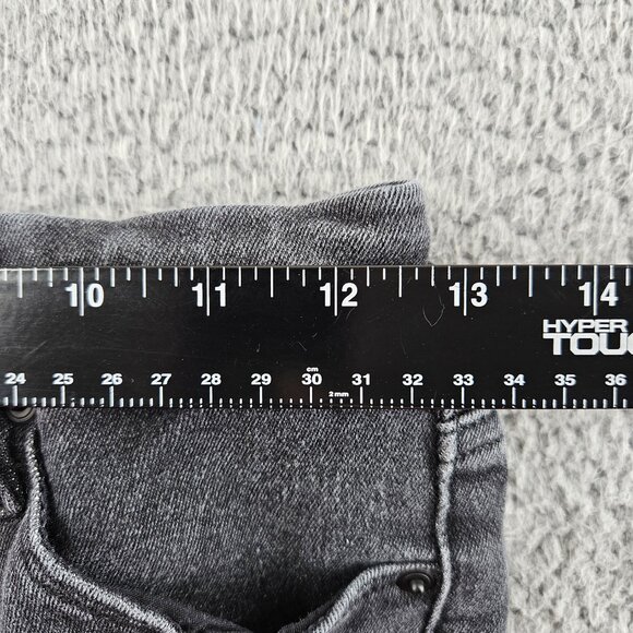 Good American Jeans Womens 4 (26x27) Black Good Straight Ankle Stretch Mid Rise - Picture 8 of 15